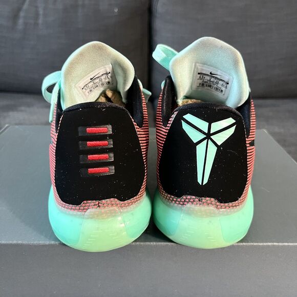 Nike Kobe X 10 GS Easter Hot Lava Sunset Glow Basketball Shoes Youth Size 6.5Y - Picture 4 of 12